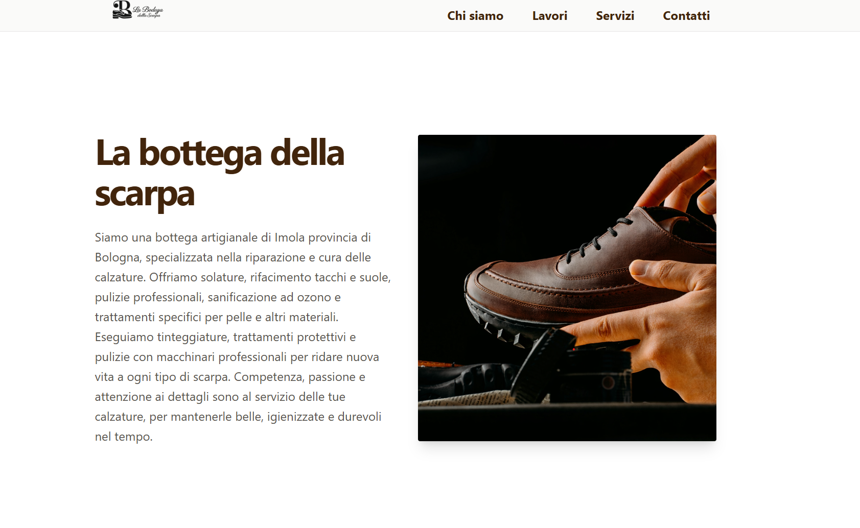 Bottega della Scarpa project preview
